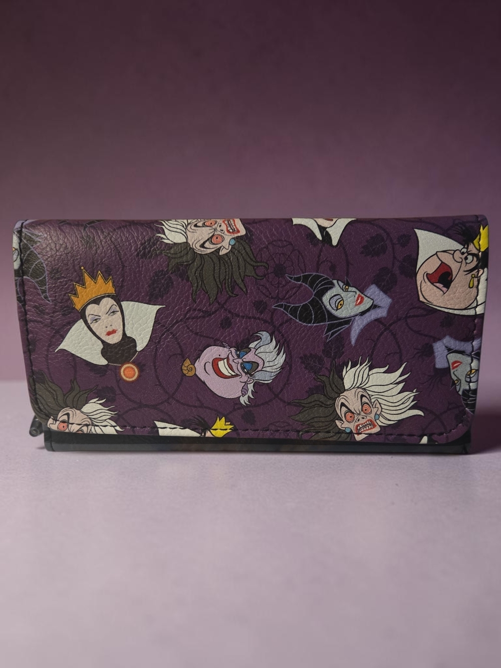 Loungefly Disney Villain Print Women's Wallet